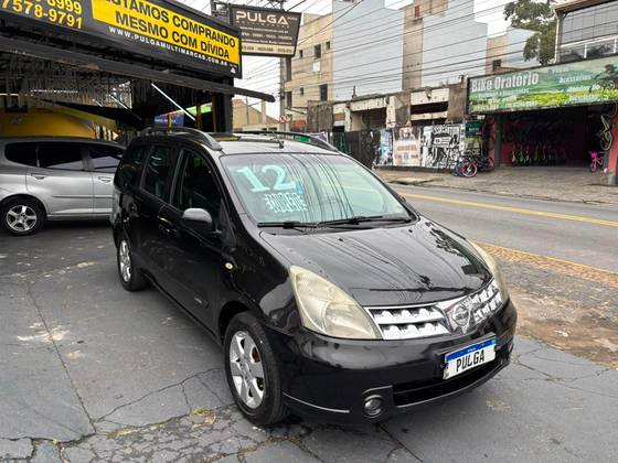 NISSAN GRAND LIVINA 1.8 SL 16V FLEX 4P AUTOMÁTICO NISSAN GRAND LIVINA 1.8 SL 16V FLEX 4P AUTOMÁTICO
